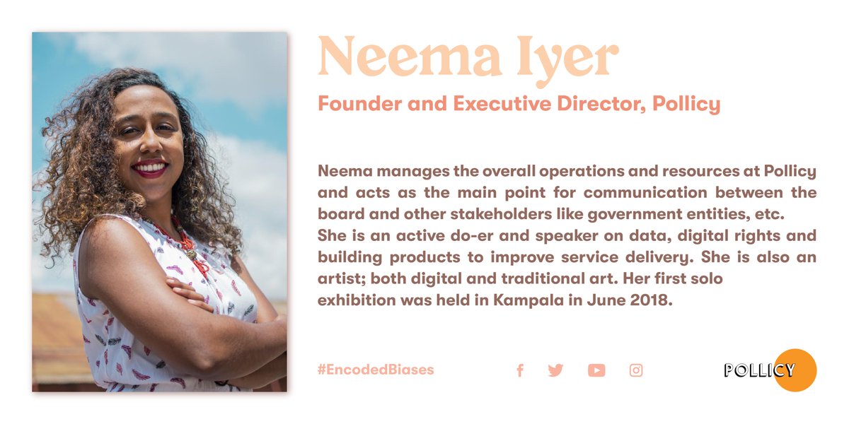 PollicyOrg's tweet photo. Join our upcoming workshop as we explore our new "#EncodedBiases & Future Imaginaries" report that tackles this question. Our line up of speakers includes our Executive Director Neema Iyer.
Date: 6 April
Who: Anyone
Where:👉https://t.co/XMbNrAlJ3L
Report👉https://t.co/aeFqJ9IUC2 https://t.co/mYxwYYhsSN