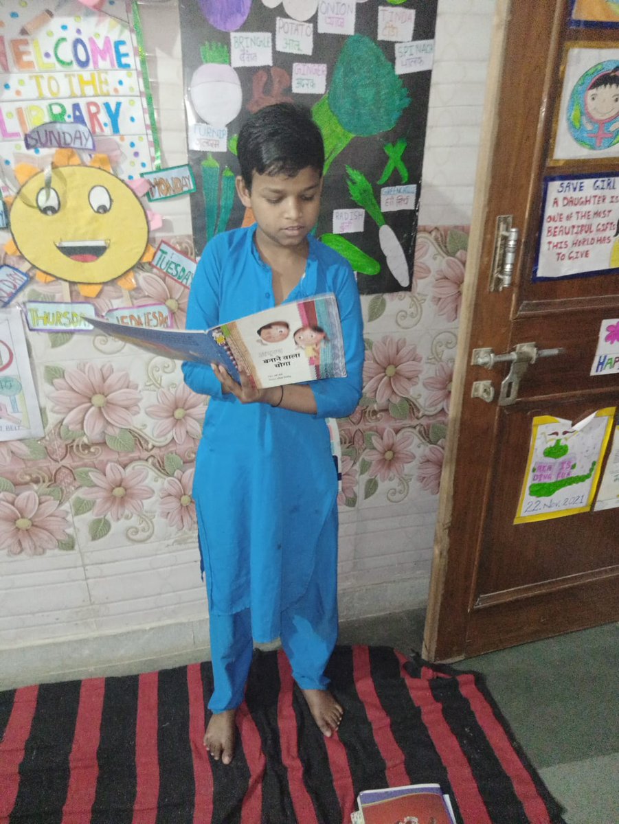 Afd_ngo's tweet photo. Reading is fundamental to a child's development. At AFD run Educational centres the habit to read books is inculcated, as is in the process. https://t.co/kBZFVJKtmf