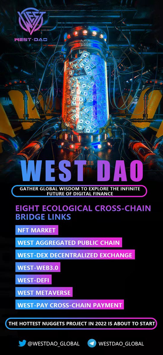 👉🚀Dear WEST DAO warriors, after the launch of our IDO, it is very popular, and the price of Token is about to rise. 
🚀🚀🚀🚀Please inform each other of community members.<a href="/cz_binance/">CZ 🔶 BNB</a> #DeFi #PancakeSwap