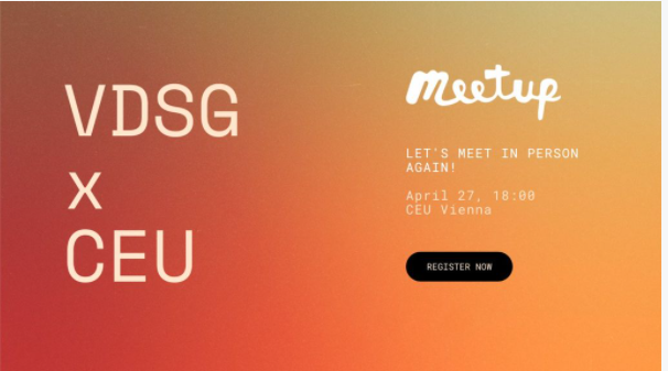 Gabor Bekes (@gaborbekes) on Twitter photo Meetups are back (I hope). <a href="/ViennaDSG/">VDSG</a> #DataScience #meetup #Vienna 27 April <a href="/ceu/">Central European University</a>.
I talk on "From AUC to EUR - what is the worth of a data science project?" (based on <a href="/Gabors_Data/">Gabors Data Analysis</a>)
+ <a href="/geoHeil/">geoHeil</a> will speak on DS stack ecosystem w @dagsterio
meetup.com/Vienna-Data-Sc… <a href="/zoltanctoth/">Zoltan C. Toth</a> Meetups are back (I hope). <a href="/ViennaDSG/">VDSG</a> #DataScience #meetup #Vienna 27 April <a href="/ceu/">Central European University</a>.
I talk on "From AUC to EUR - what is the worth of a data science project?" (based on <a href="/Gabors_Data/">Gabors Data Analysis</a>)
+ <a href="/geoHeil/">geoHeil</a> will speak on DS stack ecosystem w @dagsterio
meetup.com/Vienna-Data-Sc… <a href="/zoltanctoth/">Zoltan C. Toth</a>
