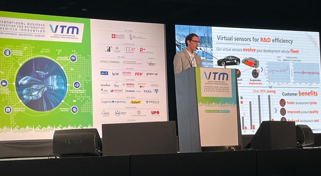 VTM Torino (@vehiclemeetings) on Twitter photo Second day at #VTMTorino2022 is starting good in the Fucine Room with Daniel Dilmetz, Sales and Business Dev. Manager from <a href="/compredict/">COMPREDICT</a> talking about using #AI to maximise #Vehicle insights
#Sustainability #efficiency 
Cc <a href="/regionepiemonte/">Regione Piemonte</a> <a href="/CamComTorino/">Camera Commercio TO</a> <a href="/Ceipiemonte/">Ceipiemonte s.c.p.a.</a> <a href="/abeevents/">abe - BCI Aerospace</a> Second day at #VTMTorino2022 is starting good in the Fucine Room with Daniel Dilmetz, Sales and Business Dev. Manager from <a href="/compredict/">COMPREDICT</a> talking about using #AI to maximise #Vehicle insights
#Sustainability #efficiency 
Cc <a href="/regionepiemonte/">Regione Piemonte</a> <a href="/CamComTorino/">Camera Commercio TO</a> <a href="/Ceipiemonte/">Ceipiemonte s.c.p.a.</a> <a href="/abeevents/">abe - BCI Aerospace</a>