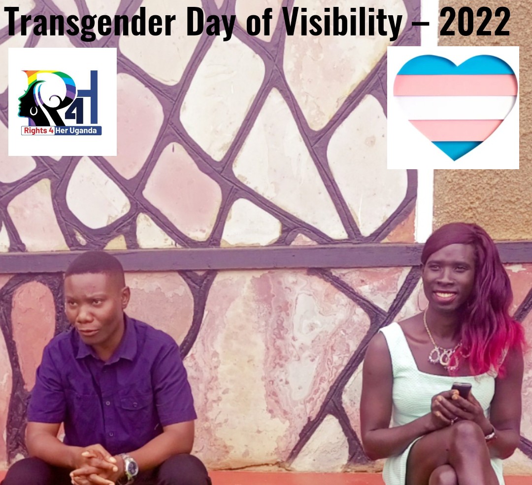 Ever thought about how the world would be without Transgender persons. It would be incomplete, lacking, boring..

Today as we celebrate our Transgender sisters &amp; brothers, we choose to celebrate &amp; appreciate our own for their contributions <a href="/JirehJero/">Jireh kabogooza</a> &amp; Princess Peace.

#TDOV2022