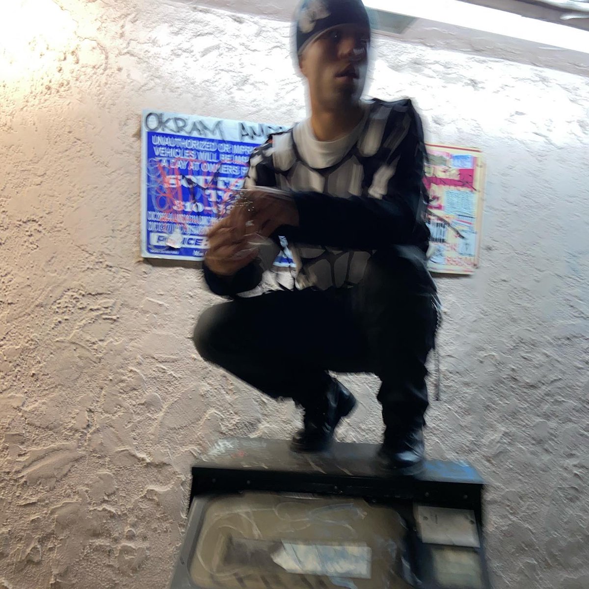 masterplanla's tweet image. Nightcrawler in the web garment