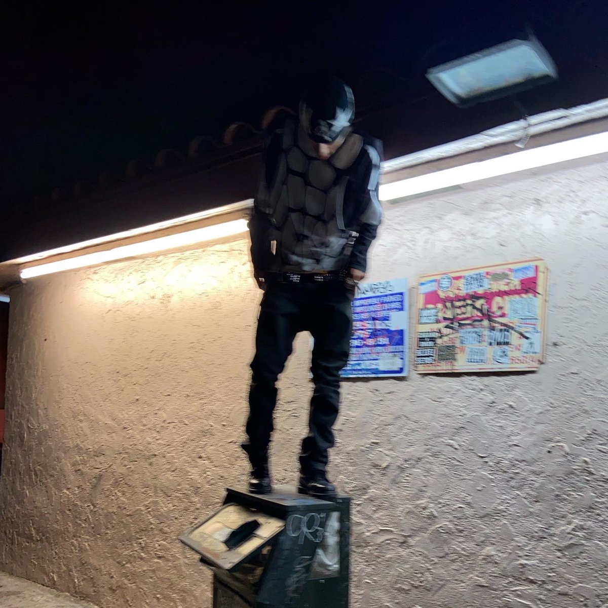 masterplanla's tweet image. Nightcrawler in the web garment