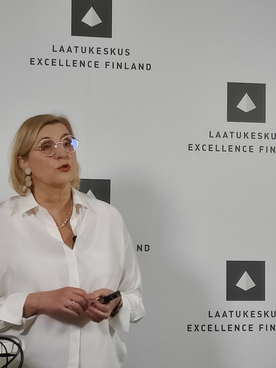 ExcellenceFi's tweet photo. Nokia haluaa mitatusti erottautua kilpalijoista, monimuotoisuudella, roolimallina olevana ja inklusiivisella työkulttuurilla, kertoo Anneli Karlstedt.
#qprof #laatu #vastuullisuus #inklusiivisuus https://t.co/k2aH0nKMDi