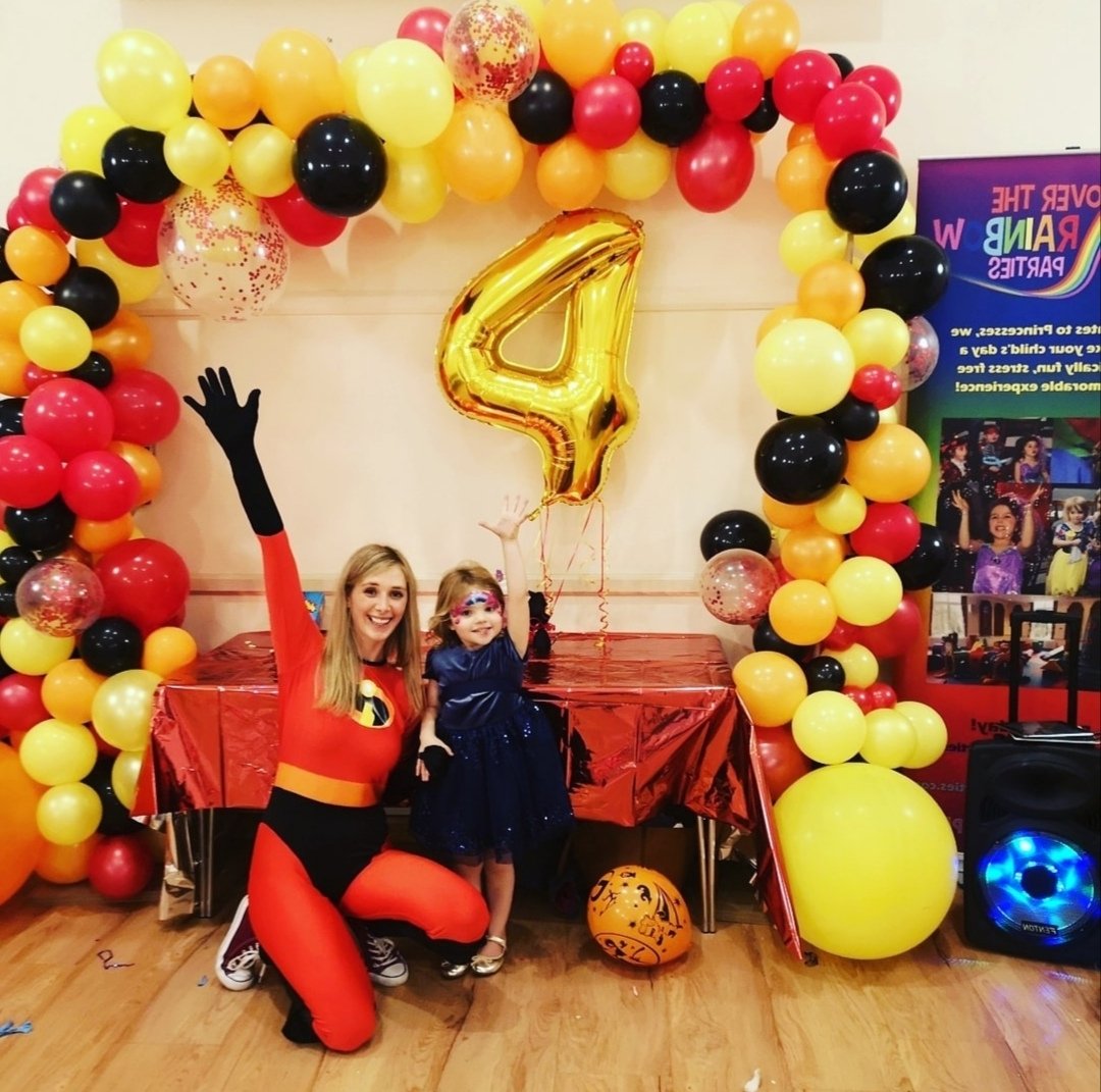 Did you know if we don't have a theme that suits you on our website we can create a bespoke theme and costume for you?
Here is #incredibles #elastigirl at a bespoke party!
#childrensentertainers #kidsparties #kidspartyideas