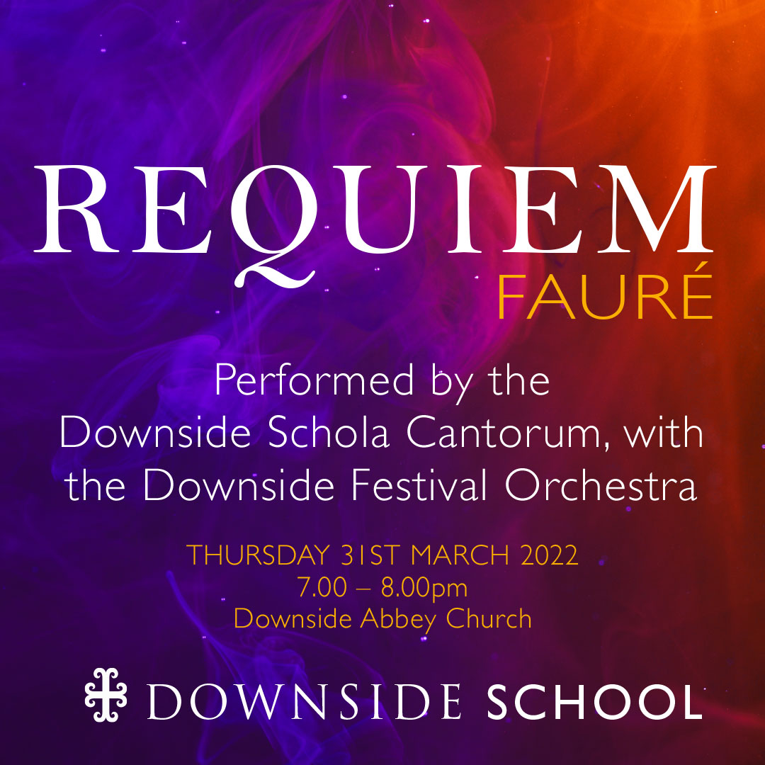 downsideschool's tweet photo. Don't forget tonight's amazing choral concert - Faure's Requiem performed by pupils and staff of @DownsideSchool in the magnificent setting of @DownsideAbbey Church. 7.00pm start.
#DownsideMusic #iLoveBoarding https://t.co/GCsBsqWc19