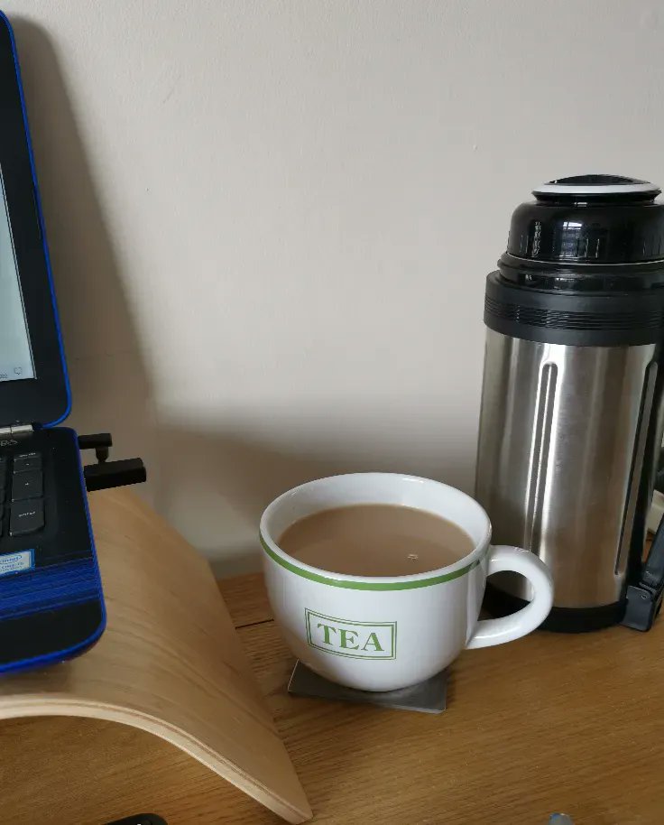rooke_hannah's tweet photo. I've just remortgaged after filling the car with petrol so I'm tackling the #energycrisis head-on with a single boil and full flask for the day ๐ Thanks new business partner @thermos
#freelancecopywriter #WritingCommunity #needmoretea #butfirstcoffee #writersRunOnTea&Coffee https://t.co/g5czqUtEpT
