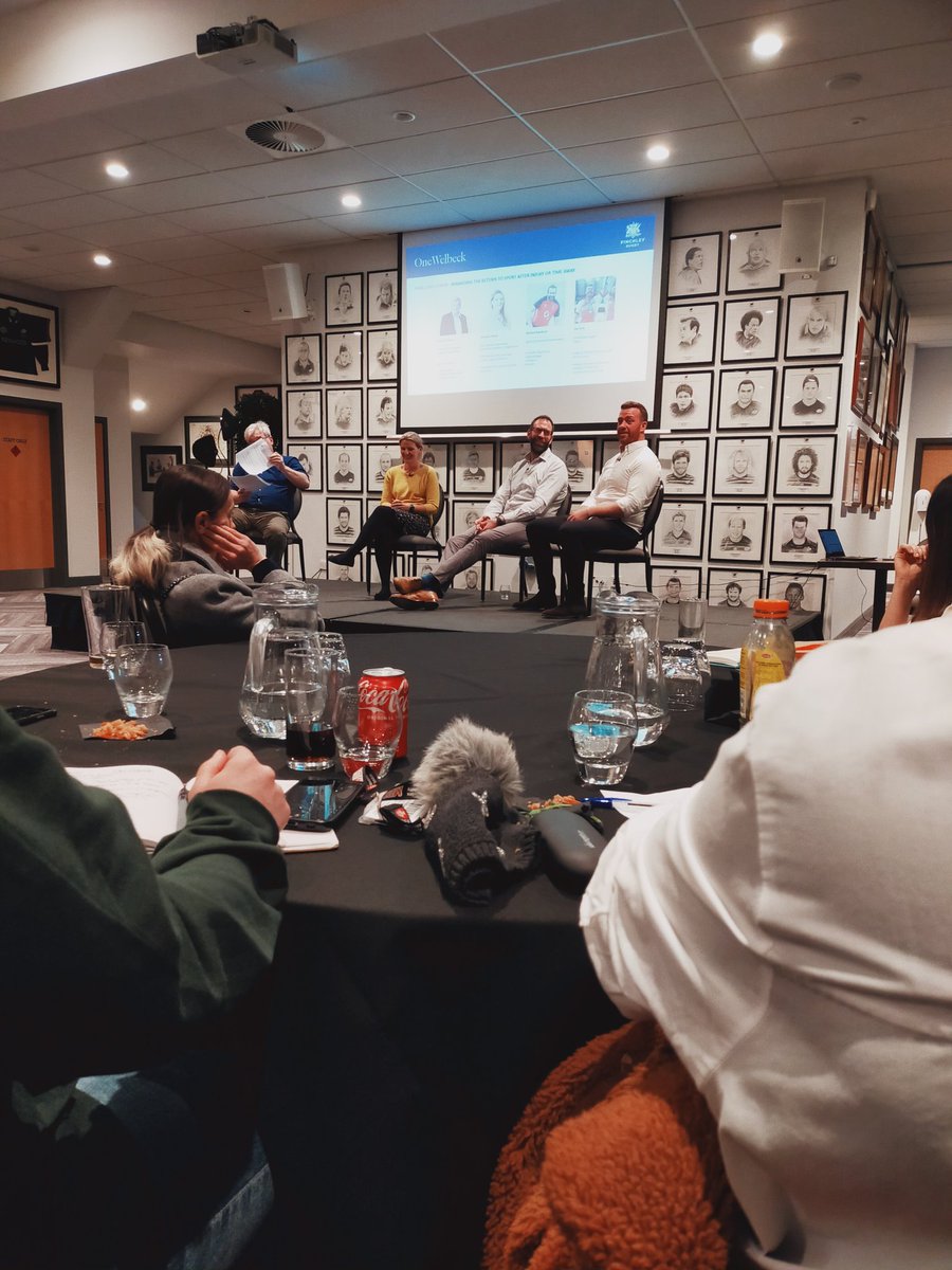 Great evening at Stone X Stadium listening to this panel of experts, our students learnt a lot and made great contacts <a href="/MdxRehab/">MDX Sport Rehab</a> <a href="/MDX_LSI/">London Sport Institute at Middlesex University</a>