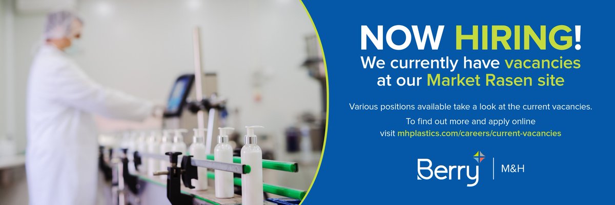 We are currently recruiting at our Market Rasen site for various roles. To find out more and apply online visit mhplastics.com/careers/curren… #recruiting #marketrasenjobs #wearehiring
