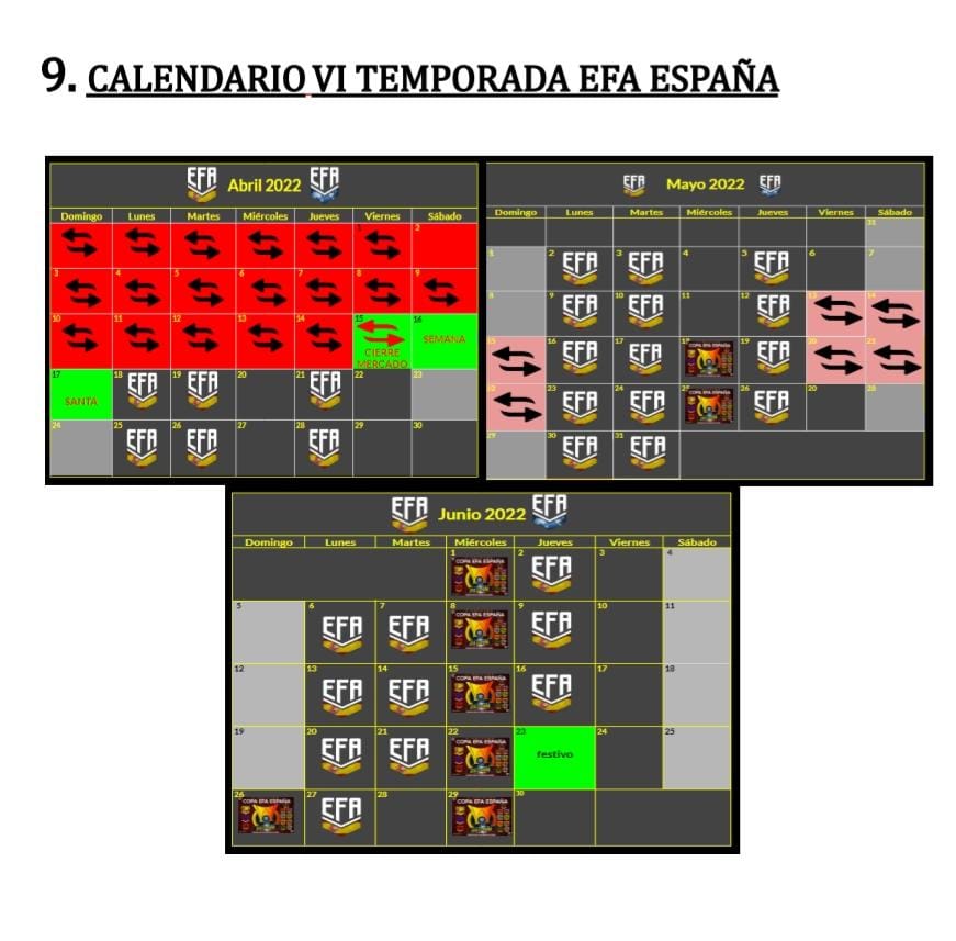 EFA ESPAÑA OFICIAL®️ tweet media