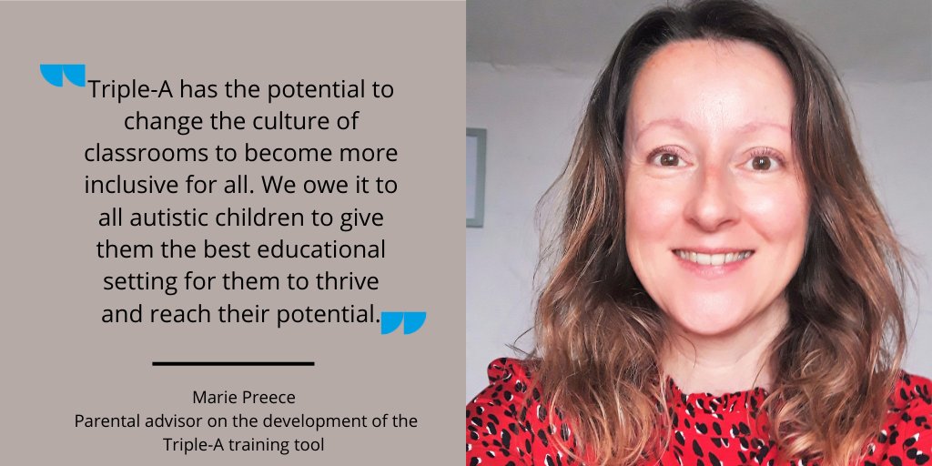 NSHEP10's tweet photo. RT billfreehomes "RT durham_uni "Marie shows how important the work of @DurhamDevDis & #TripleADurham is to understand and support #autisitc and #neurodivergent children in #education.
Find out more about this work led by @MimHanley & @debbieRiby ๐ โฆ https://t.co/XIkzF0QkJg""