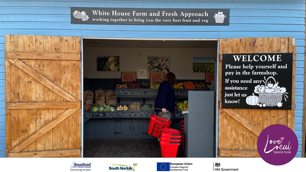 Shopping for groceries is fun if you shop local! And sometimes faster and more convenient than you’d think, like at <a href="/norwichpyo/">White House Farm, Norwich</a> which is ideal for finding a roast for Mother’s Day Sunday lunch and other irresistible local Norfolk products. #LoveLocalSpendLocal #ERDF