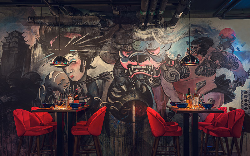 worldbrandesign's tweet photo. DQ -Depero Quadrigea - Sin - Ramen Lounge Central Stockholm Restaurant Concept
.
https://t.co/9nYI6AigfH
.
#hospitality #restaurant #illustration #typography #spacialdesign #worldbranddesign #worldbranddesignsociety https://t.co/U9RsW5LRYu