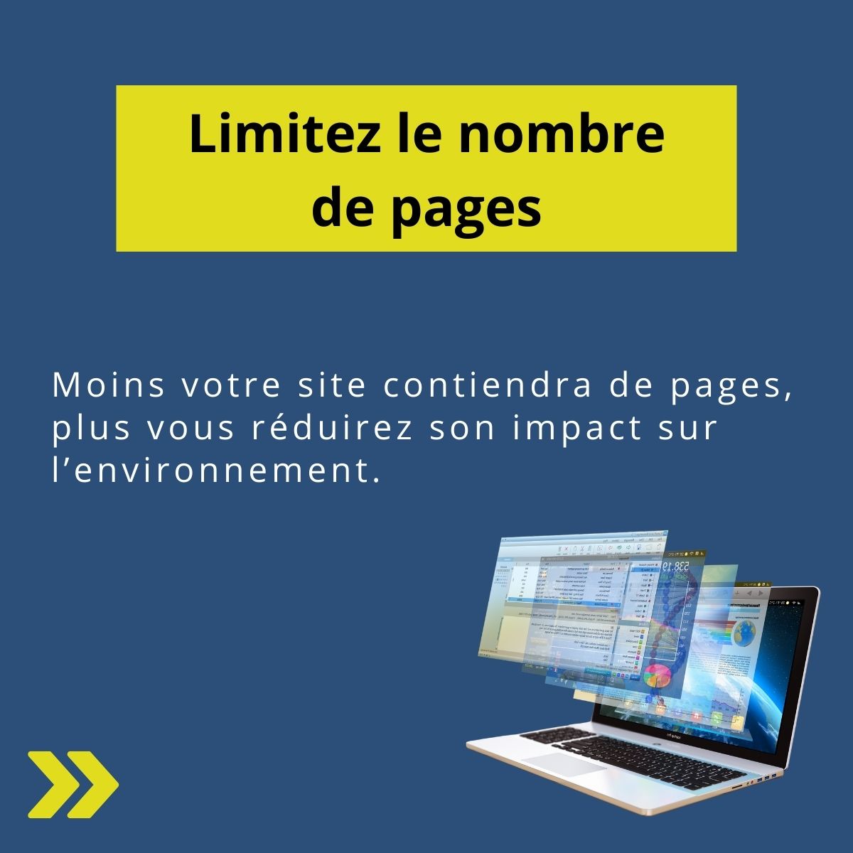 ImprovedImpact's tweet photo. Un site internet bien agencé ? C'est un site internet plus facilement #Accessible et #EcoConscient ♻️
Découvrez nos 3 conseils pour un impact immédiat 👇
#NumeriqueResponsable #AccessibiliteNumerique #a11y #Tips #EcoConceptionWeb https://t.co/cr9ZeQwWvx