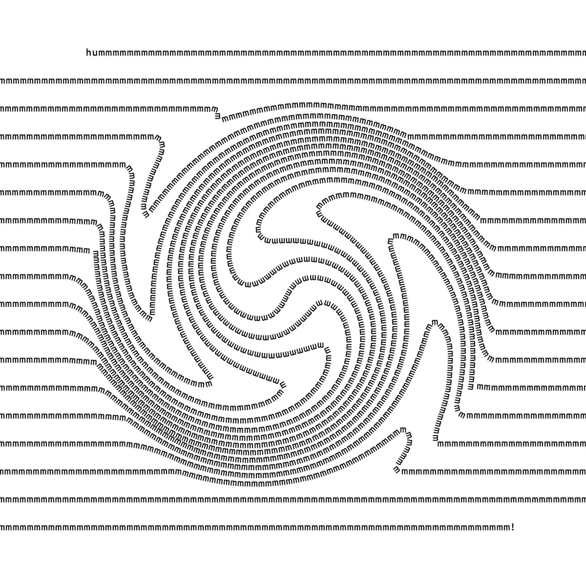 "mantra #03"
20e - 2 tez

[instruction: read out aloud in its entirety (in Bb)]
teia.art/objkt/708567