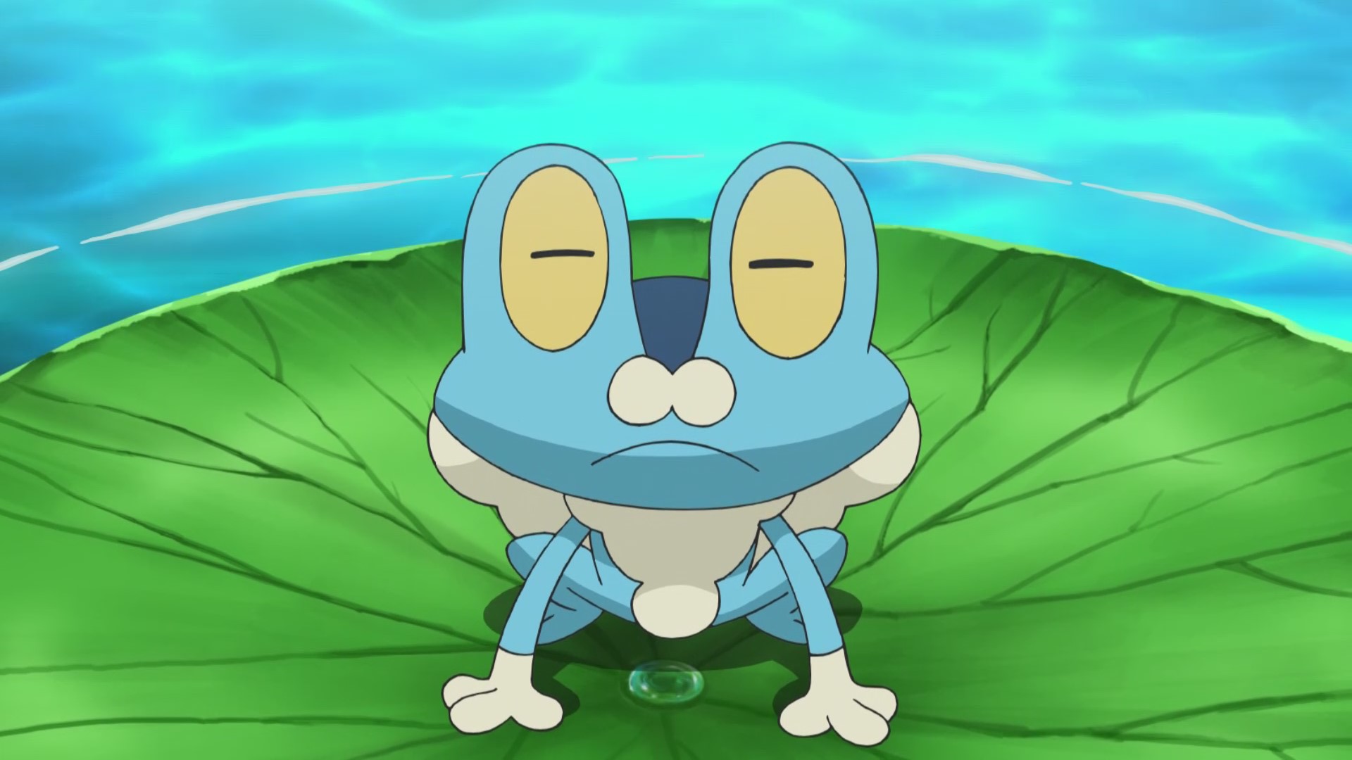 アニメ ポケットモンスター 公式 金曜日は アニポケ の日 本日の気になるシーンは ゴウがカロス地方で野生の ケロマツ と遭遇 なんだかちょっと手ごわそう テレビ東京系にて放送中のアニポケ 次回は4月1日 金 よる6時55分 1時間スペシャル