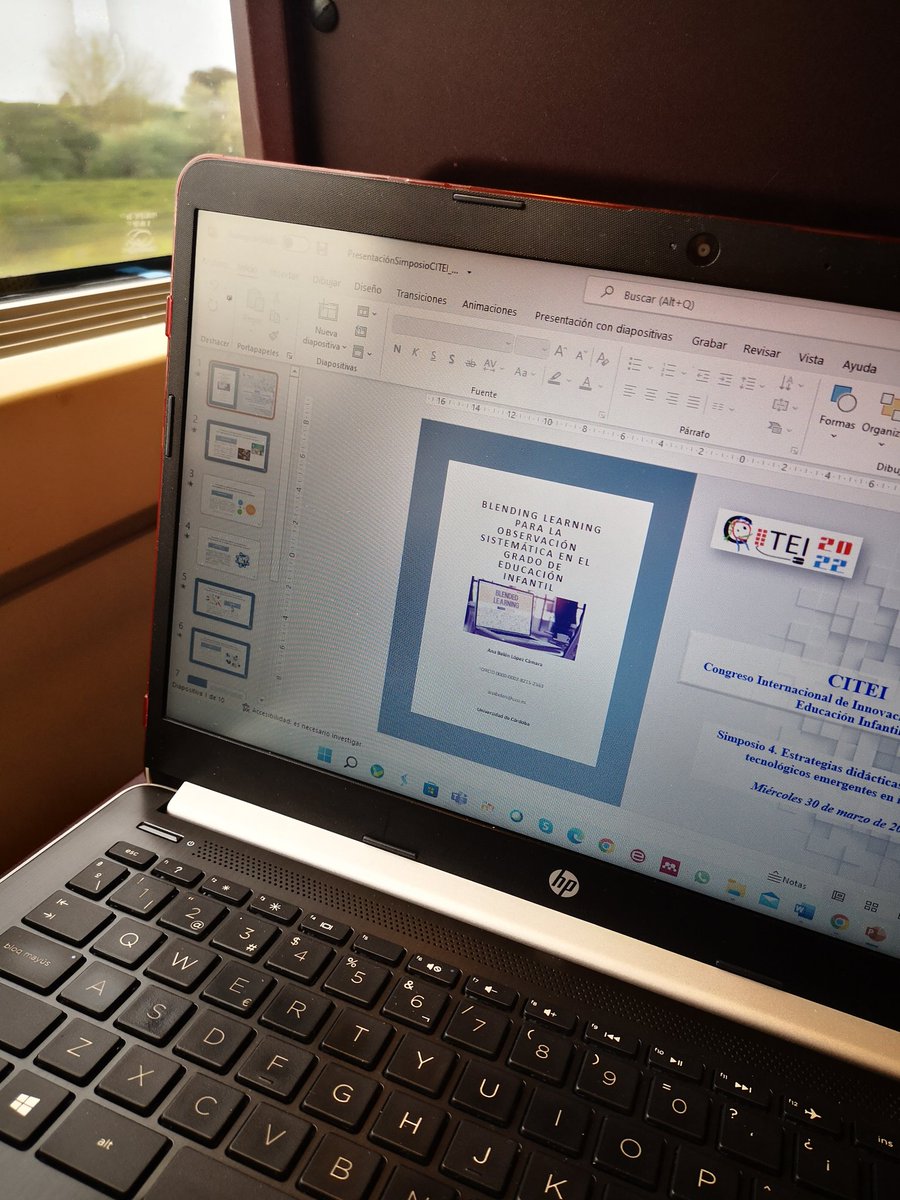 <a href="/DivemixU/">Divemix_uco</a> va camino 🚅 al <a href="/congresocitei/">CITEI</a> 🤭🤭🤭
En la <a href="/EducacionUs/">Facultad de Ciencias de la Educación <a href="/unisevilla/">Universidad de Sevilla</a></a> de la   @unisevilla
Viajando con <a href="/Renfe/">Renfe</a> se viaja bien.
#viajandoporcongresos
#sevillanosespera