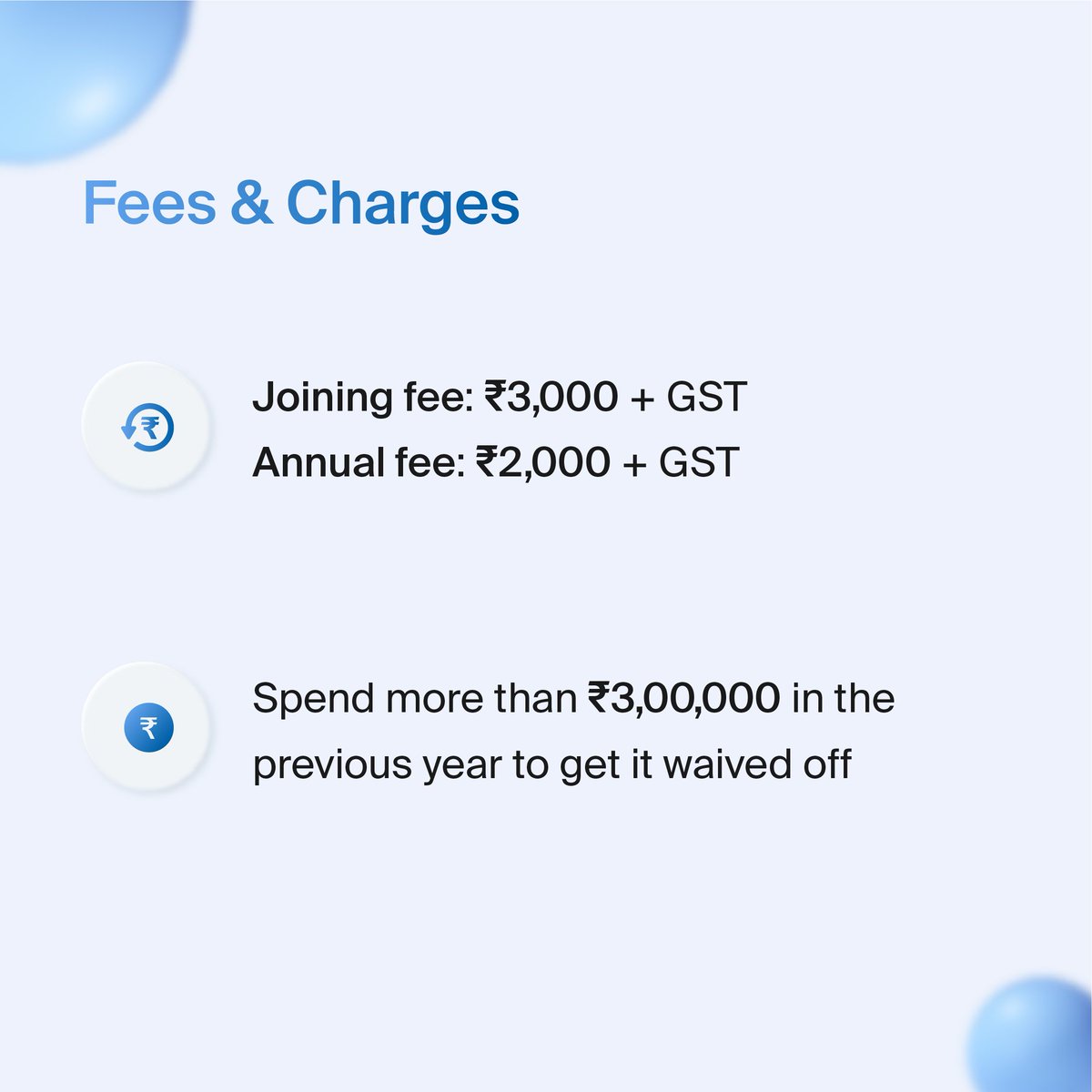 wizi_app's tweet image. #KnowYourCreditCard - We are decoding the ICICI Rubyx Credit Card. Know about its features, offers, eligibility criteria and charges.
Refer to the bank website for more information.
#ICICI #CardIssuingPlatform #Wizi #CreditCard #ICICIRubyx #ICICIBank #ICICIRubyxCreditCard