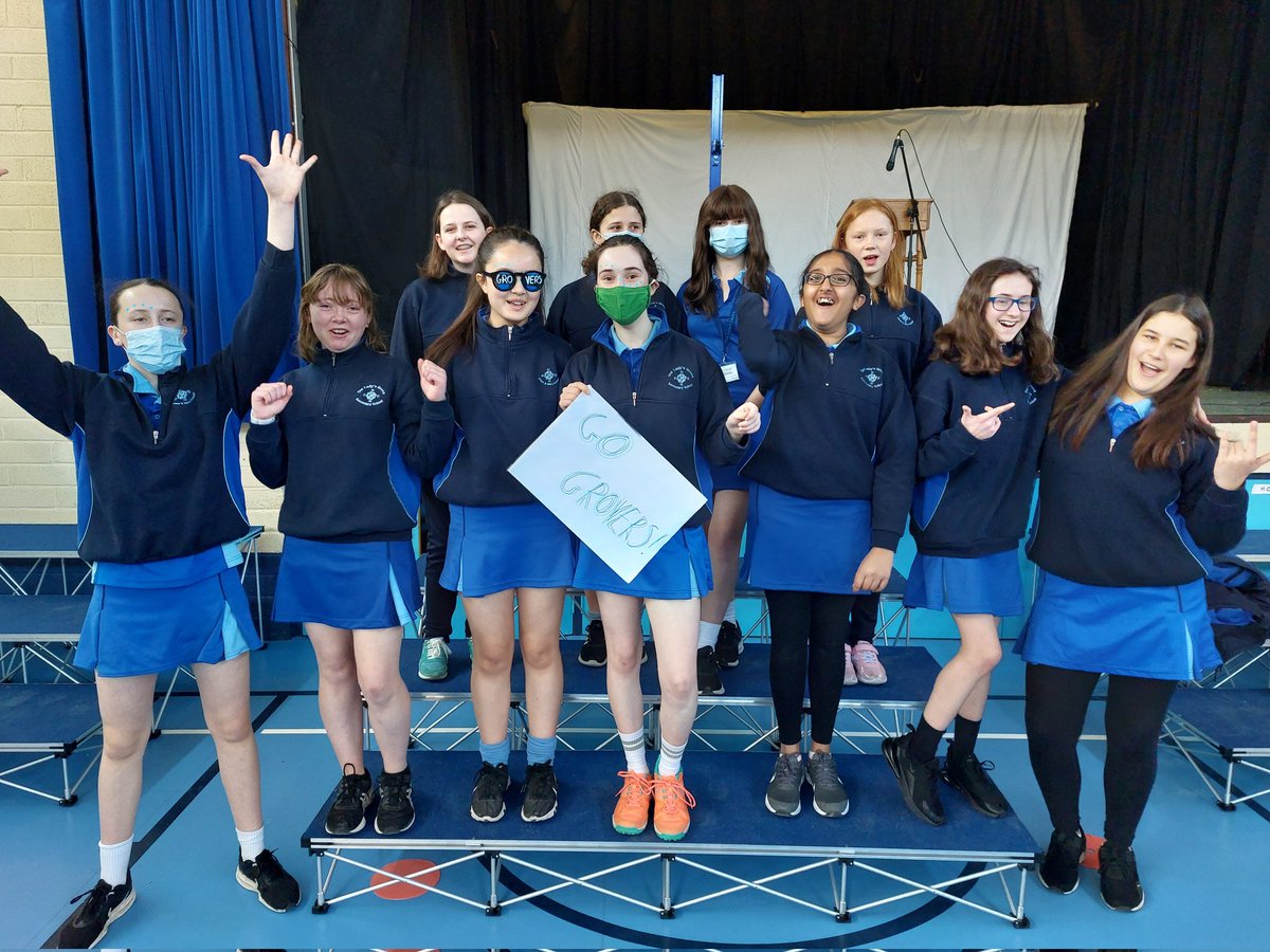 olgrove's tweet photo. Really proud of our Minor and Junior  Netball teams who are representing @olgrove in the Leinster Finals today.
#GoGrovers 
🎉🎊🏐🏐🏐🎉🎊
@olgrove_sport @olg_guidance https://t.co/e6dvTvXGVh