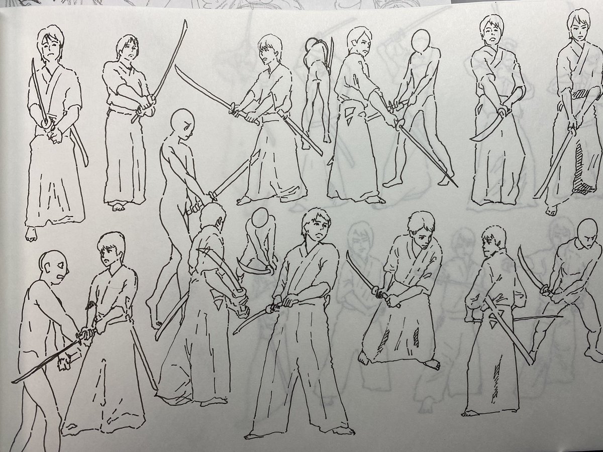 今まで忙しくて見れなかったアニメ見ながらクロッキーやら模写やら頑張ってます。おす。 