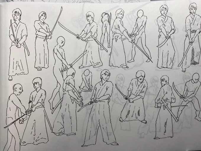 今まで忙しくて見れなかったアニメ見ながらクロッキーやら模写やら頑張ってます。おす。 
