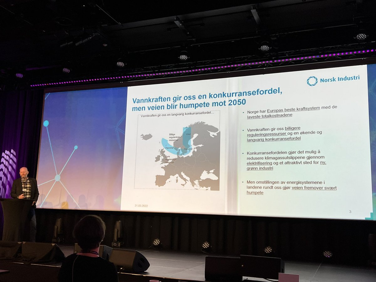 -All klimainnsats handler egentlig om å elektrifisere samfunnet, sier Stein Lier Hansen i <a href="/NorskIndustri/">Norsk Industri</a> på #vinterkonferansen