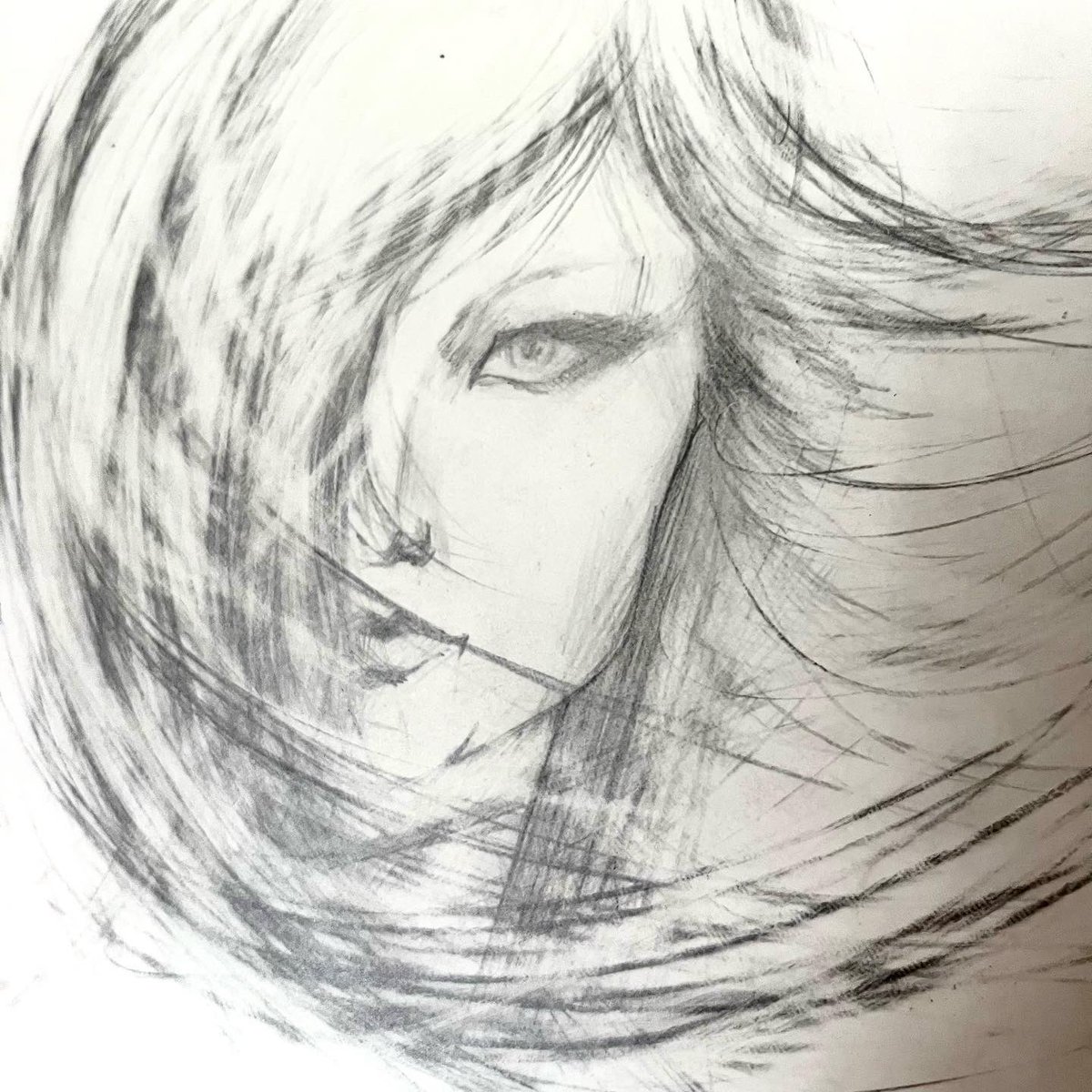 «Ветер» 1994год. (бумага, карандаш)

#зарисовка #портрет #scetch #набросок #portrait #пхусавицкого #phu_savitskogo