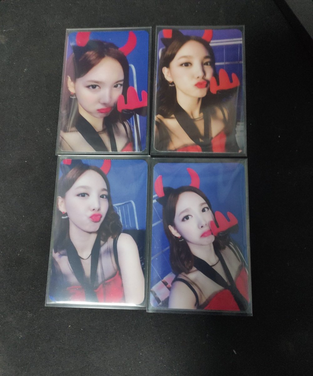 Wintermilab's tweet photo. Basta nayeon devil kahit replicards may sparks💥💥😍♥️♥️ https://t.co/4H9Oqibe0D