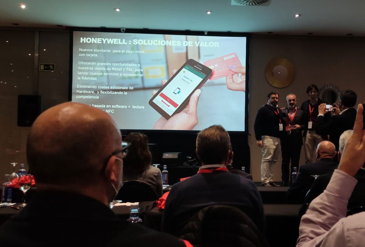 TpvLine's tweet photo. El pasado jueves 24 #Tpvline asistió a la reunión de partners organizada por #Honeywell en Córdoba. ¡Un placer formar parte un año más! https://t.co/4yv66vxaCz