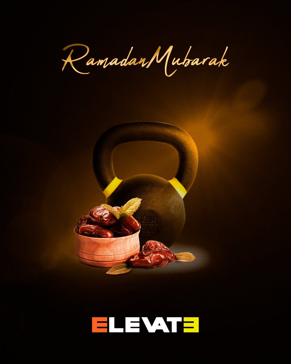Elevatefitmv's tweet photo. We wish you a very happy Ramadan. May this month bring you joy, prosperity &amp; peace. We assure you that we will remain steadfast in our commitment to serving you in reaching your fitness goals. https://t.co/mUl9P8hzDF