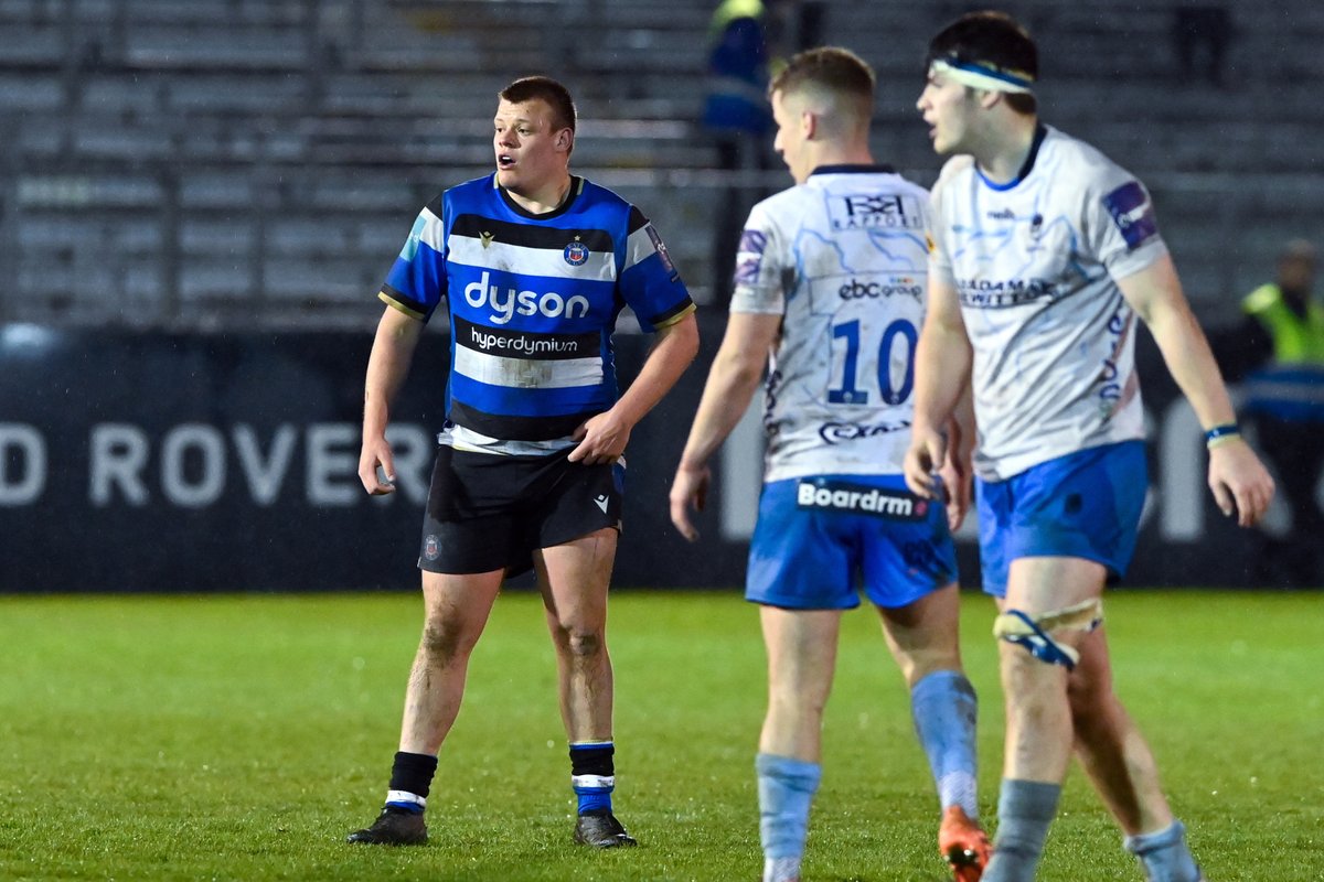 BathRugby's tweet photo. Another two from @bathrugbyacad to debut at senior level ๐
Congratulations to Jasper Spandler and Archie Stanley ๐ https://t.co/Tt4Yxo0QGG