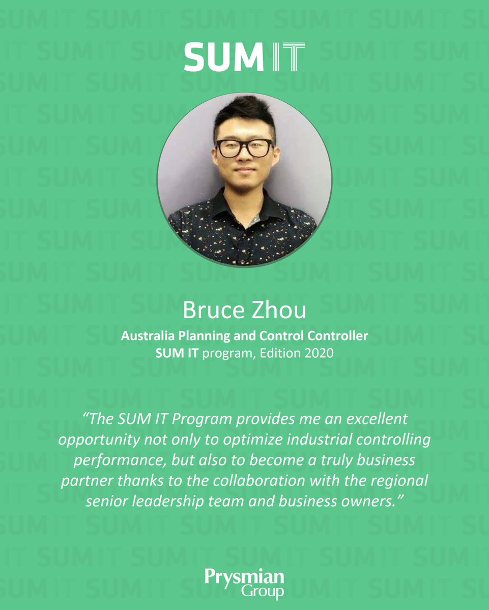 Prysmian_'s tweet photo. Development opportunities and concrete challenges for industrial controllers: this is what the SUM IT program means for our participants.
Join #PrysmianGroup Professional Program: https://t.co/Fs2KMInDtR
#professionalprograms #sumit #industrialcontrolling https://t.co/LLOYaKQ4ZV