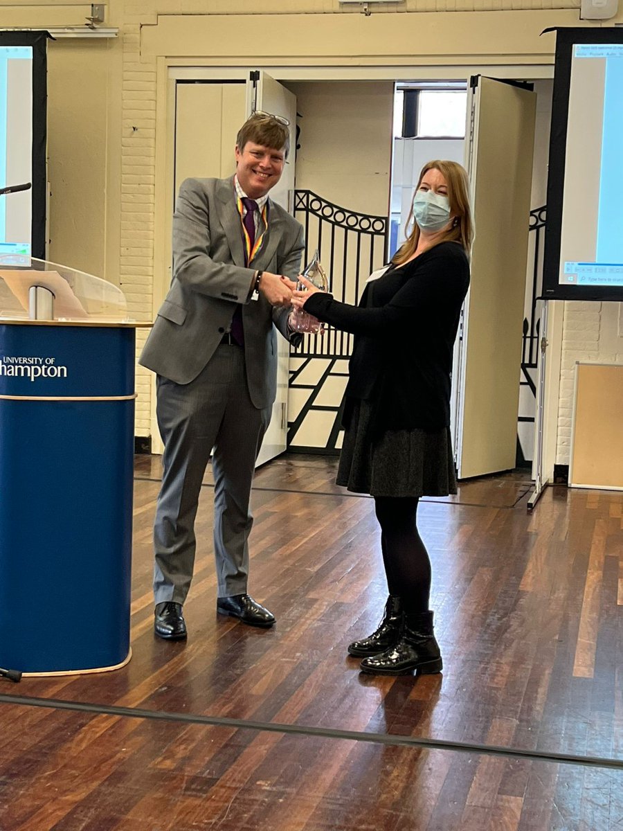 SotonTechs's tweet photo. Huge congratulations to our winners of the 1st ever Technician of the Year awards. Massive well done to @BIUSoton, Janice and Sanja! SO proud to have you as a part of our team 💙 Thank you to Prof Phillip Wright for presenting the awards! #TechsConference2022 https://t.co/lzGKHanyUe