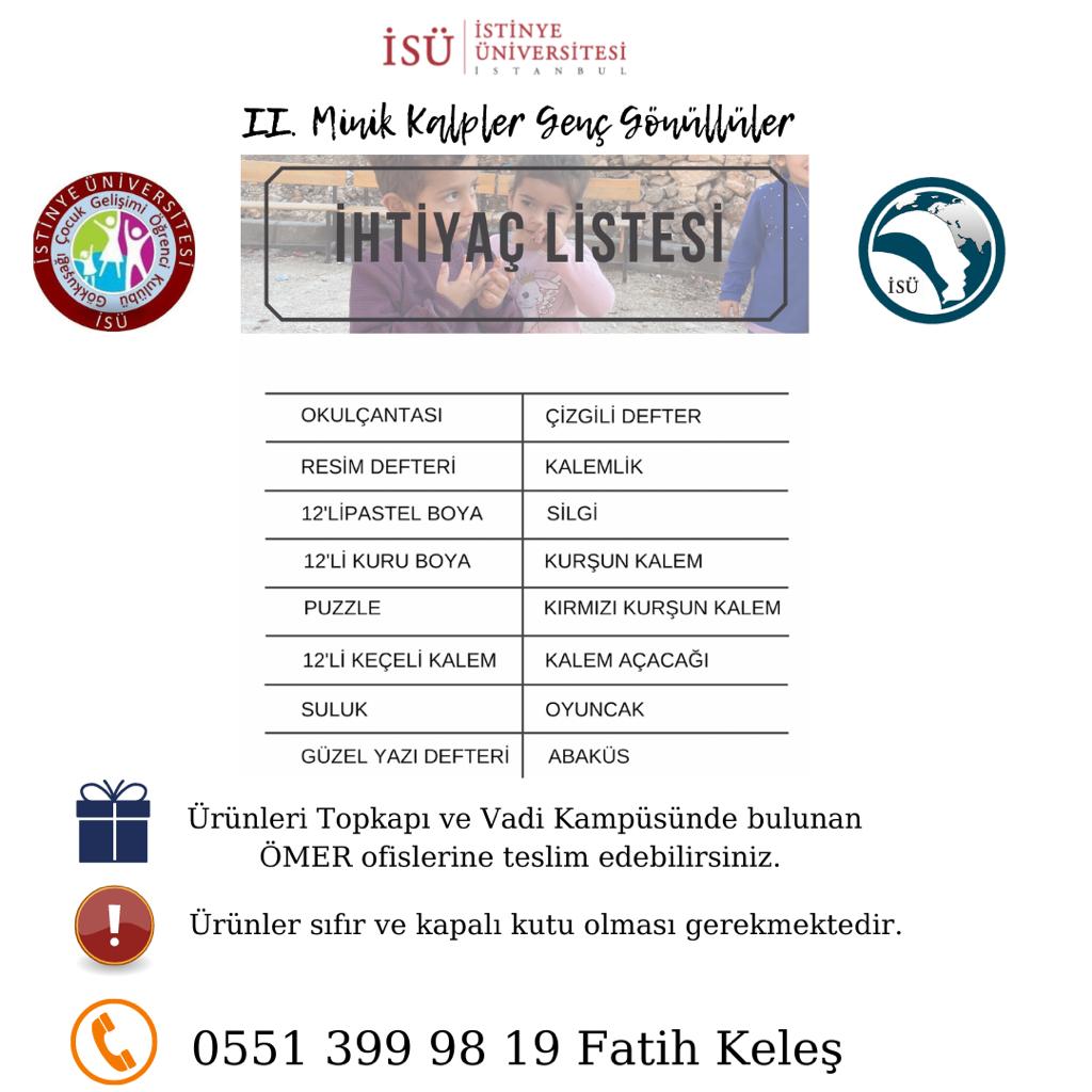 cegocen26's tweet photo. Danışmanı olduğum İSÜ Siyasi Araştırmalar Kulübü ile bu dönem Van'a gidiyoruz.
Gürpınar ilçesindeki ilkokullarda okuyan öğrencilerin yaş gruplarına uygun oyunlar ve etkinlikler düzenleyerek ihtiyaç listesi kapsamındaki hediyelerimizi teslim edeceğiz.
Desteklerinizi bekliyoruz 😊 https://t.co/CCdPJi3A8C