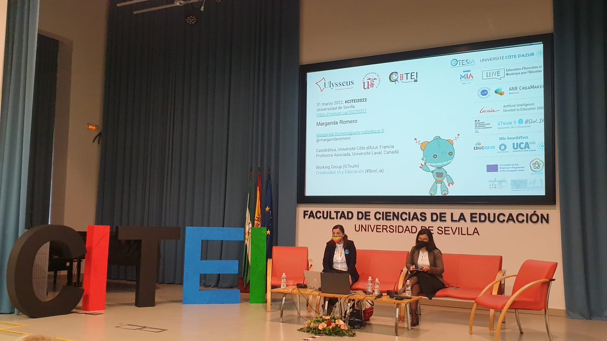 Comenzamos la primera de las jornadas presenciales de CITEI.

Puedes seguirla en bit.ly/3IV5cOY