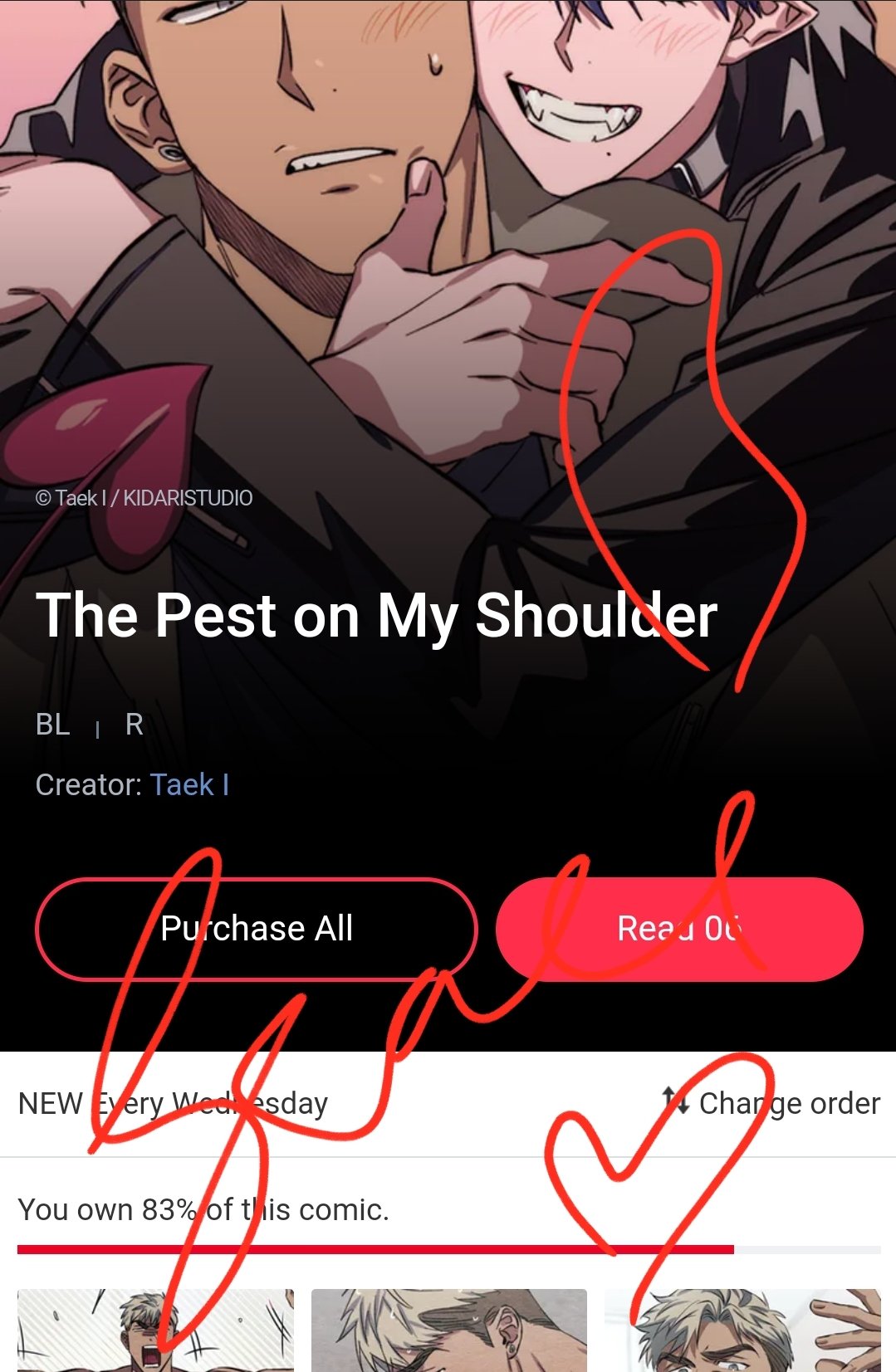 The Pest On My Shoulder LEZHIN COMICS on Twitter: "#Newest #Hottest #BL ️‍🔥The Pest on My