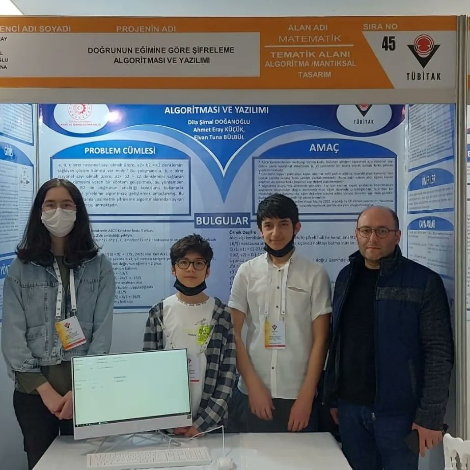 cubukbilsem's tweet photo. Bugün gerçekleştirilen TÜBİTAK 2204 B Ortaokullar Araştırma Projesi Bölge Finalinde Matematik alanında 1.'lik, 2.'lik ve 3.'lüğü Çubuk Bilim Sanat Merkezi  öğrencilerimiz almıştır. Öğrencilerimizi kutlarız.
@varmik @mramazanbarin @Kilic_Alican https://t.co/7RH71SQkbN