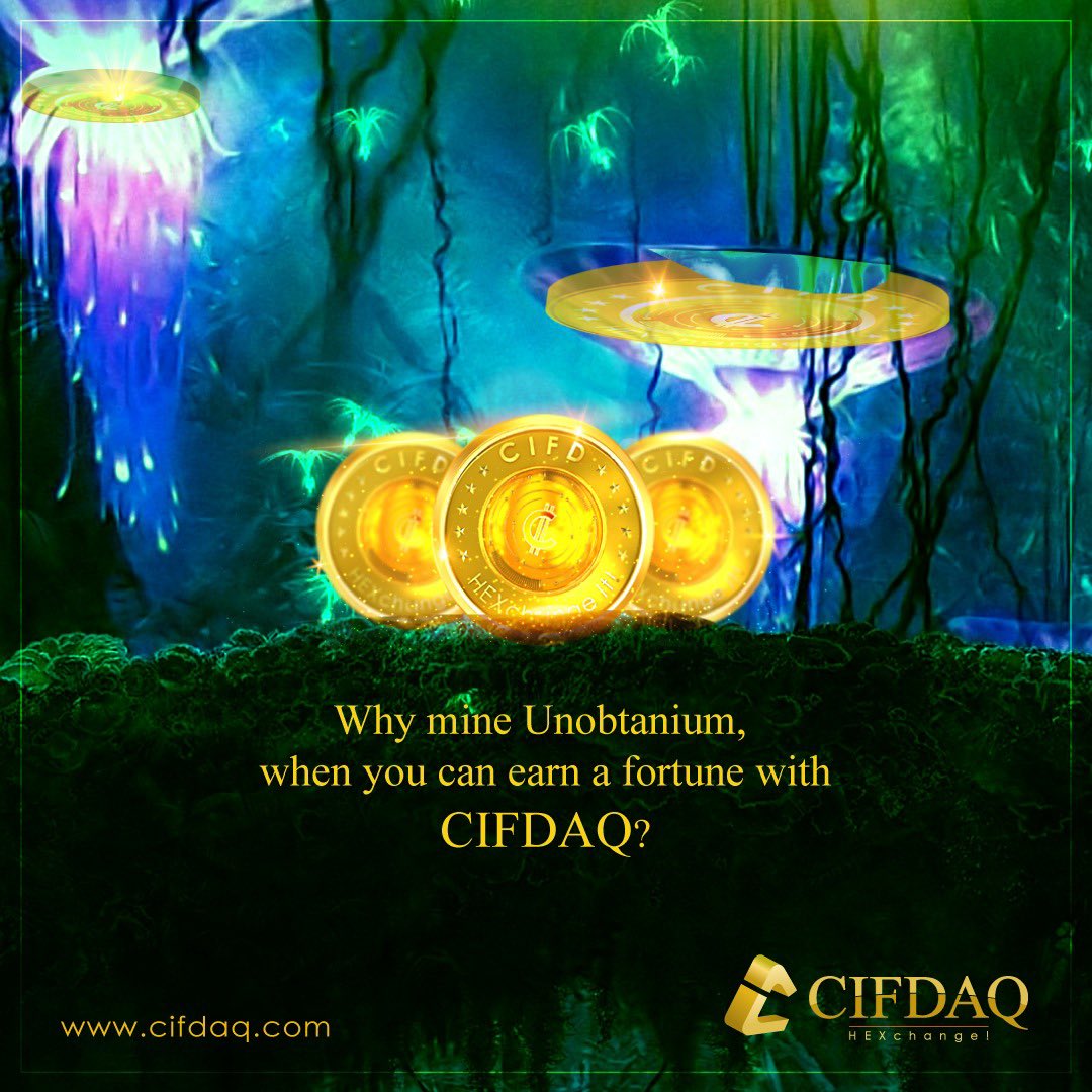 cifdaq's tweet photo. With #CIFDAQ and it’s nouvelle services, you don’t have to plan a trip all the way to #Pandora. #Unobtanium is old news, #CIFD Token is the New Player in the #Game.✨ 💯

CIFD - a Token that Talks. 
CIFDAQ - An Exchange that Speaks.

#Crypto #CryptoCurrency #NFTs #NFTCommunity https://t.co/Hn0WwNAHd2