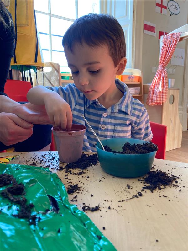 Our toddlers have spent their morning planting seeds so they can watch how they grow and change over time with care. 
#SpringFlowers #PlantingSeason #ToddlerLearning🌱🌷