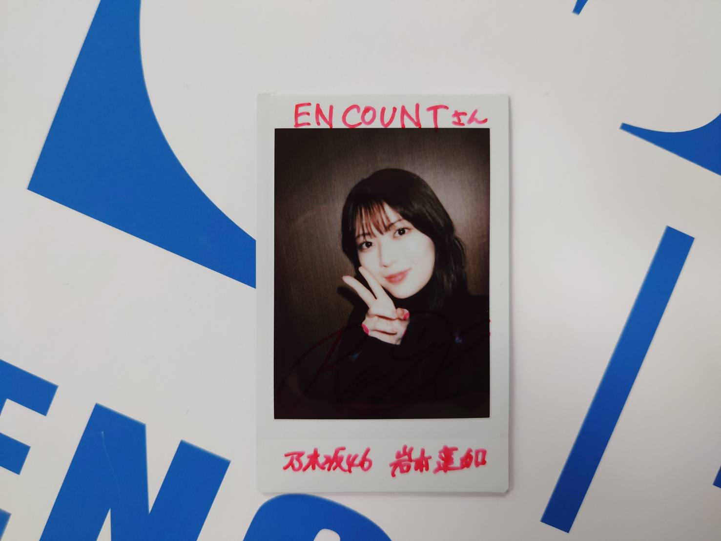 岩本蓮加さんチェキ ENCOUNT on X: 