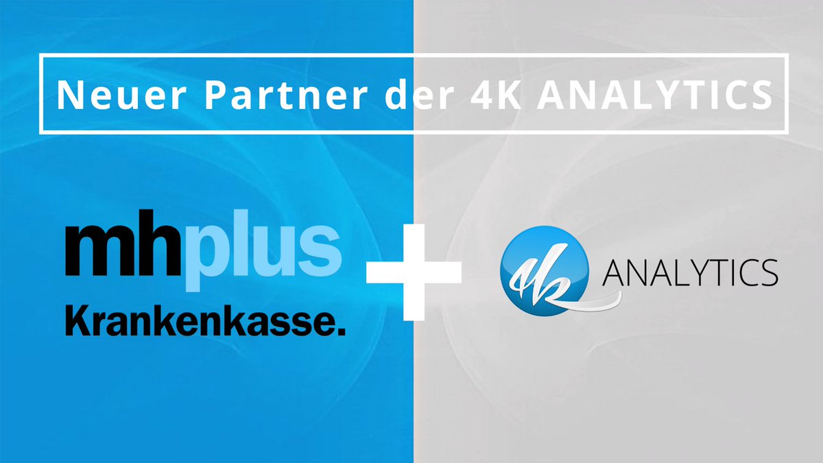 4K_Analytics's tweet photo. Herzlich willkommen in der 4K ANALYTICS-Familie! 🥳Wir freuen uns sehr auf die Zusammenarbeit mit @mhplus_news 💪💪Vielen Dank für das Vertrauen!
Mehr über unsere Gesundheitspartner und @4K_Analytics Welt ⬇️
https://t.co/ALYuIsZvaX
#neuerpartner #zusammenarbeit #krankenkasse https://t.co/tkBvWz6w5W