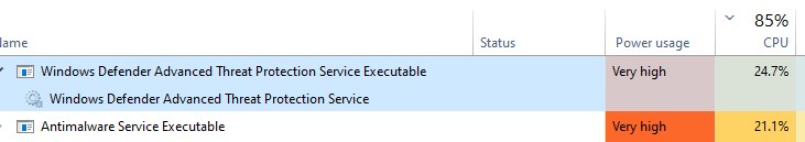 georgebaily's tweet photo. The most malware thing for my work PC performance is the daily antimalware maxing everything out and the fans going Boeing
#MicrosoftExperience https://t.co/bBTvu1SuLu