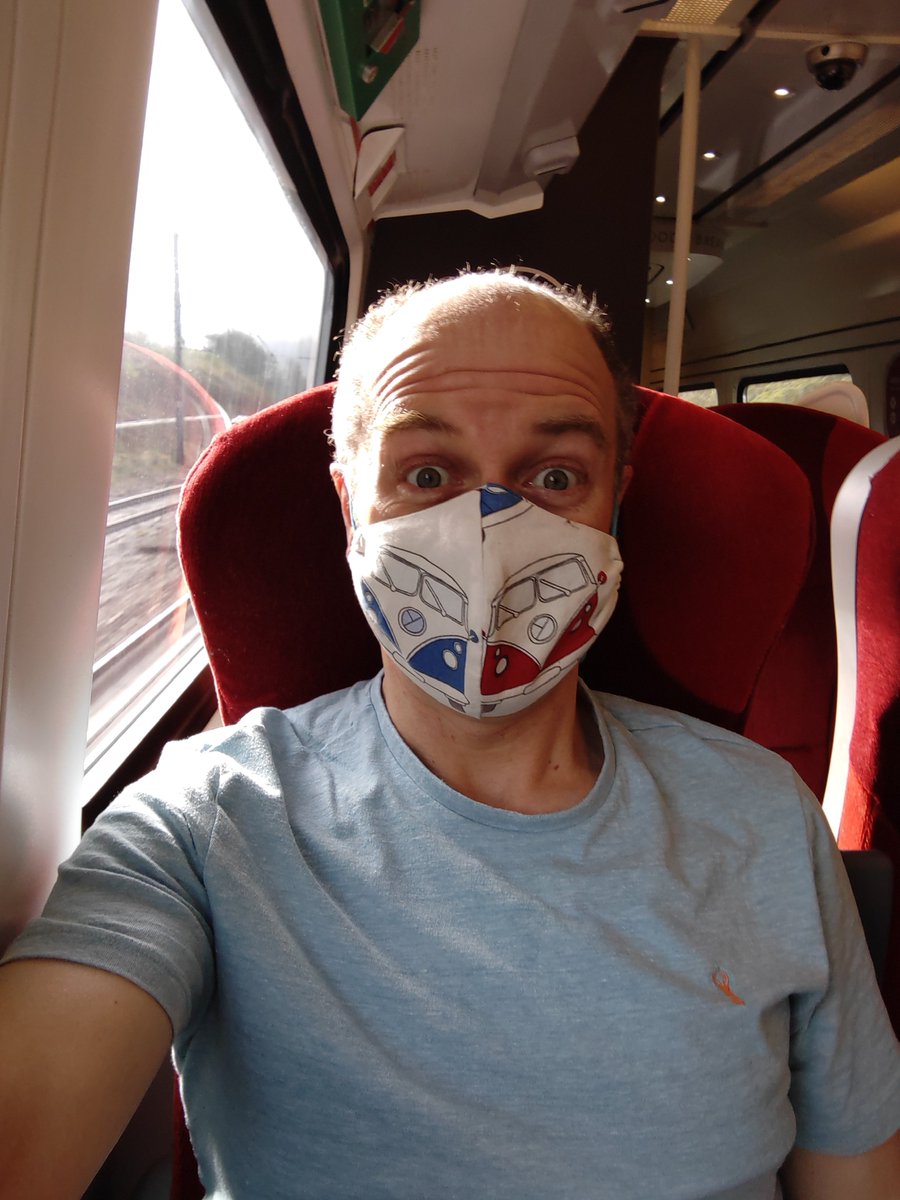 rob_cheese's tweet photo. I'm on a train! Getting excited now. #vanDay https://t.co/Lcka67dBTW