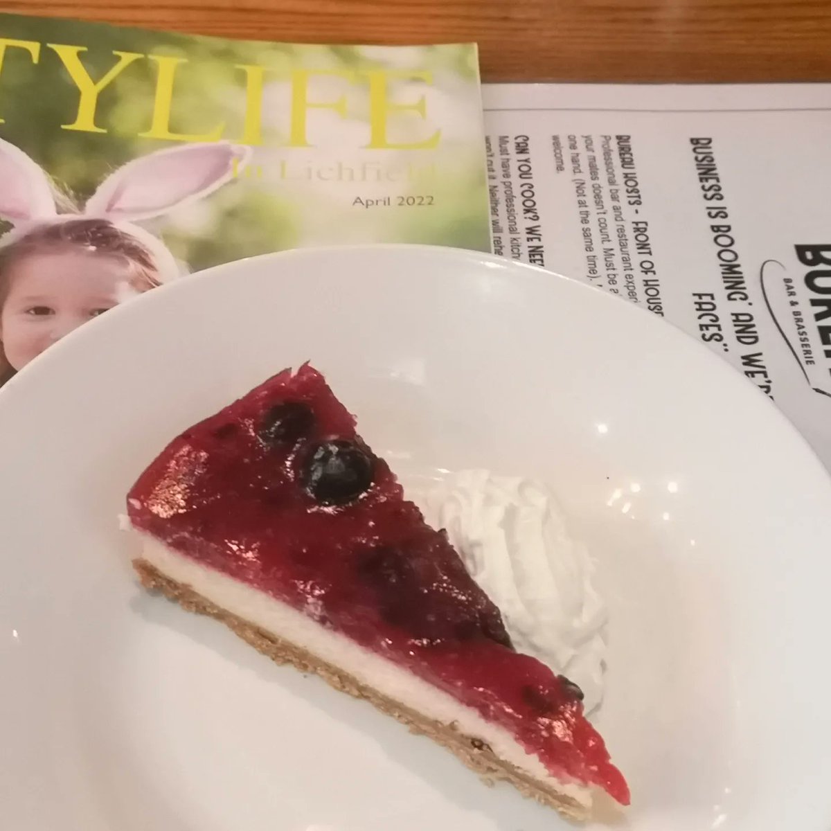 Fabulous value three-course-meal for just £10 at the Bureau Bar on Market Street Lichfield - but hurry, hurry - last day of that offer is today, Thursday 31 March l!! Very busy yesterday - book your table NOW on 01543 258246! #restaurant #lichfield