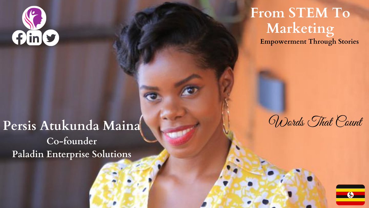 WTC_Africa's tweet photo. Did you know that you could use your #stem background to transition to any other field and still fit in perfectly? @persispurple’s STEM to #marketing journey is an example; https://t.co/ekoQncCvGW.
#empowermentthroughstories #transitionfromstem #stemfoundation #uganda #marketing https://t.co/clnP8WWEup