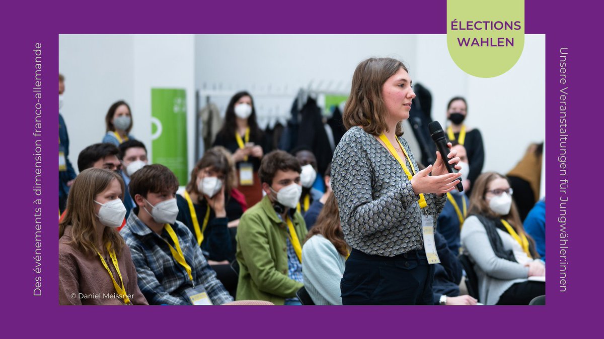 Après les élections en 🇩🇪 et à l’occasion des #Presidentielles et législatives en 🇫🇷, nous encouragent tous les jeunes des 2 pays à jouer un rôle actif dans le domaine politique et dans la société civile ofaj.org/elections-2022…