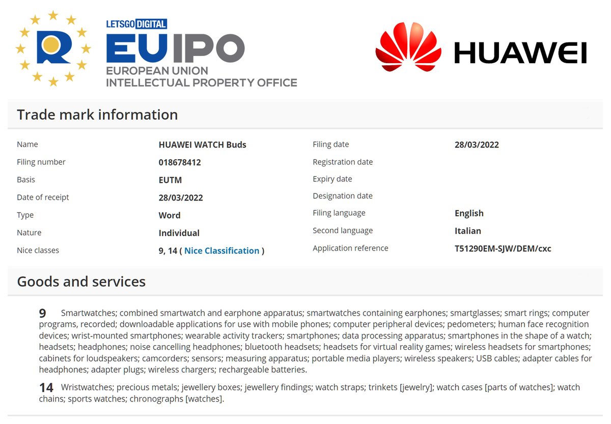 Huawei Watch Buds👀
nl.letsgodigital.org/wearables-smar…

'Combined smartwatch and earphone apparatus' 
nl.letsgodigital.org/uploads/2022/0…

#Huawei #HuaweiWatch #HuaweiWatchBuds #HuaweiBuds