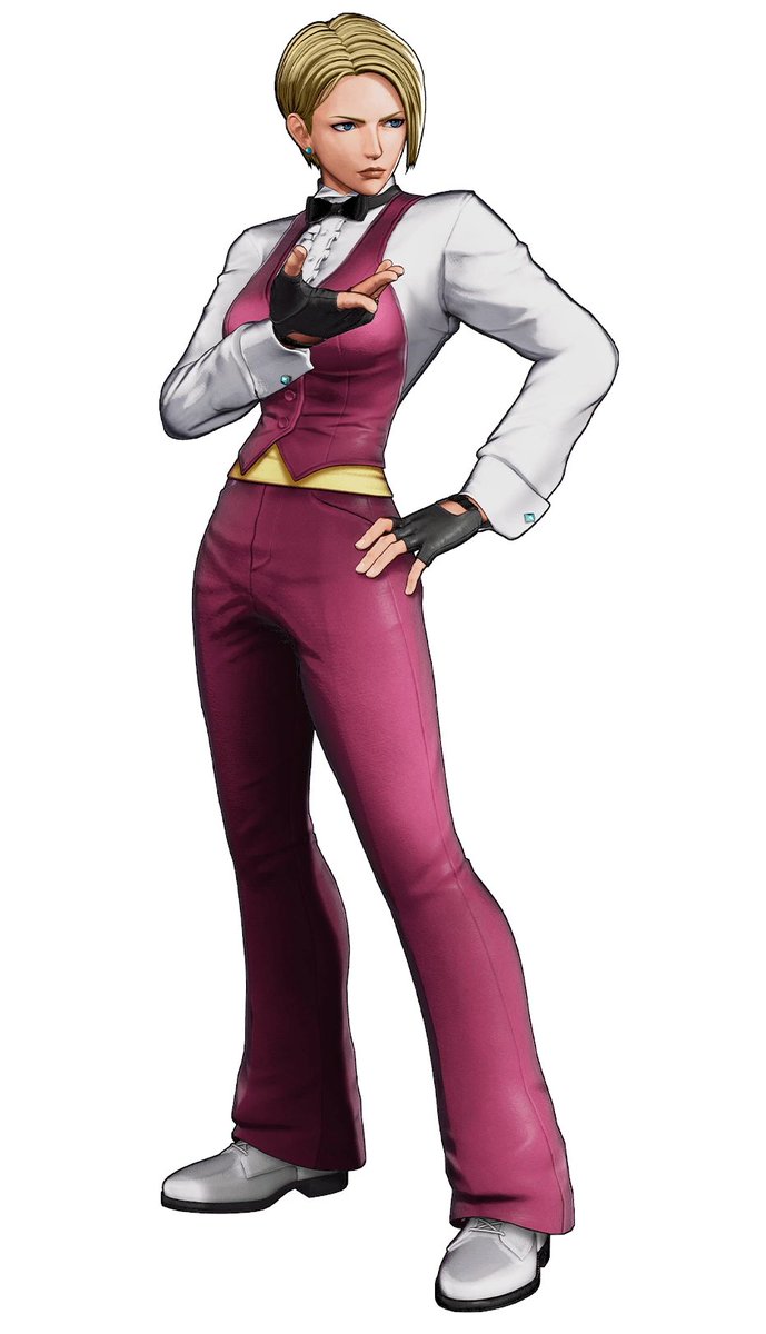 gncoftheday's tweet photo. Today's GNC character is King from The King of Fighters! (She/her) https://t.co/hmZ0IdHmve