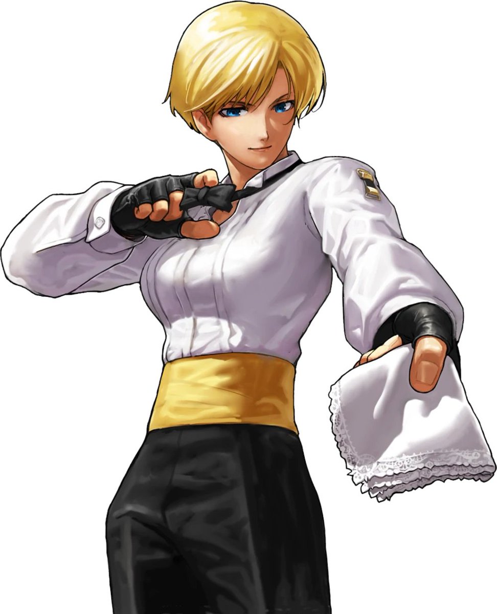 gncoftheday's tweet photo. Today's GNC character is King from The King of Fighters! (She/her) https://t.co/hmZ0IdHmve